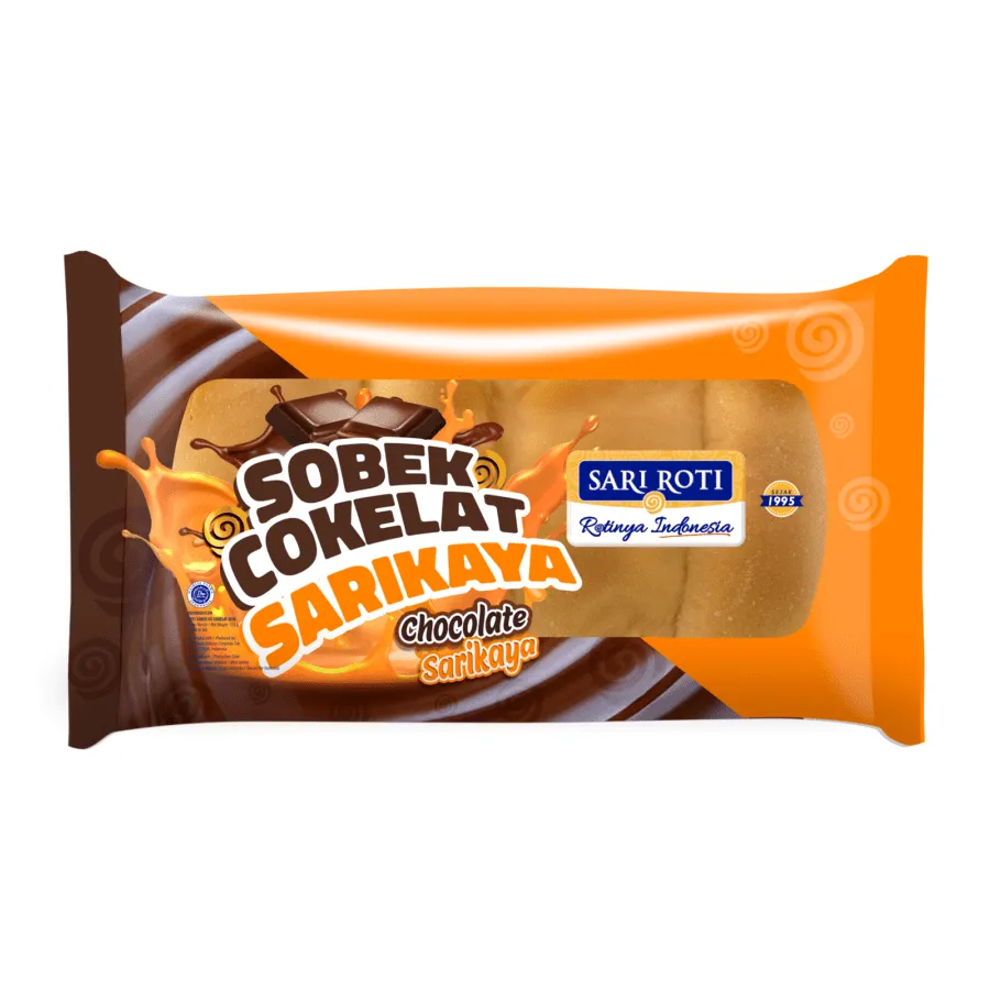 Sari Roti Sobek Coklat-Srikaya