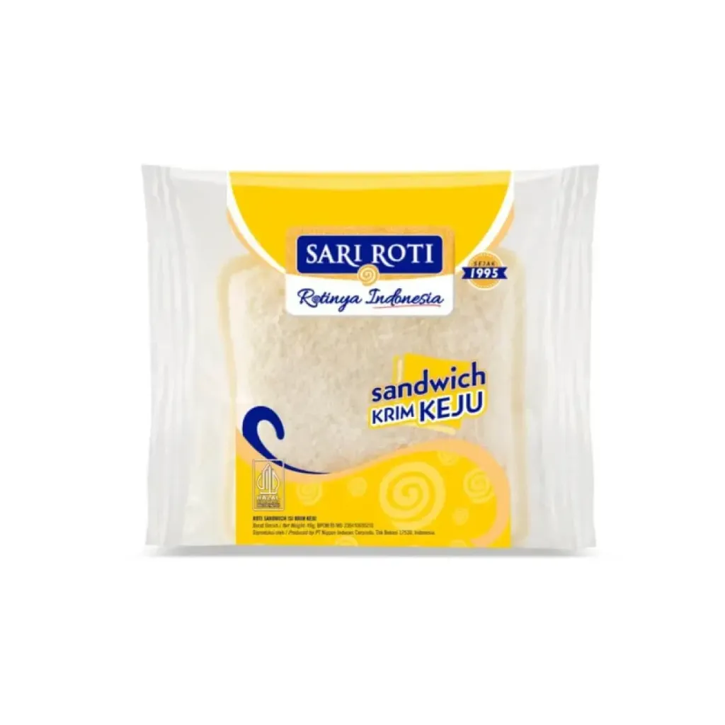 Sari Roti Sandwich Krim Keju