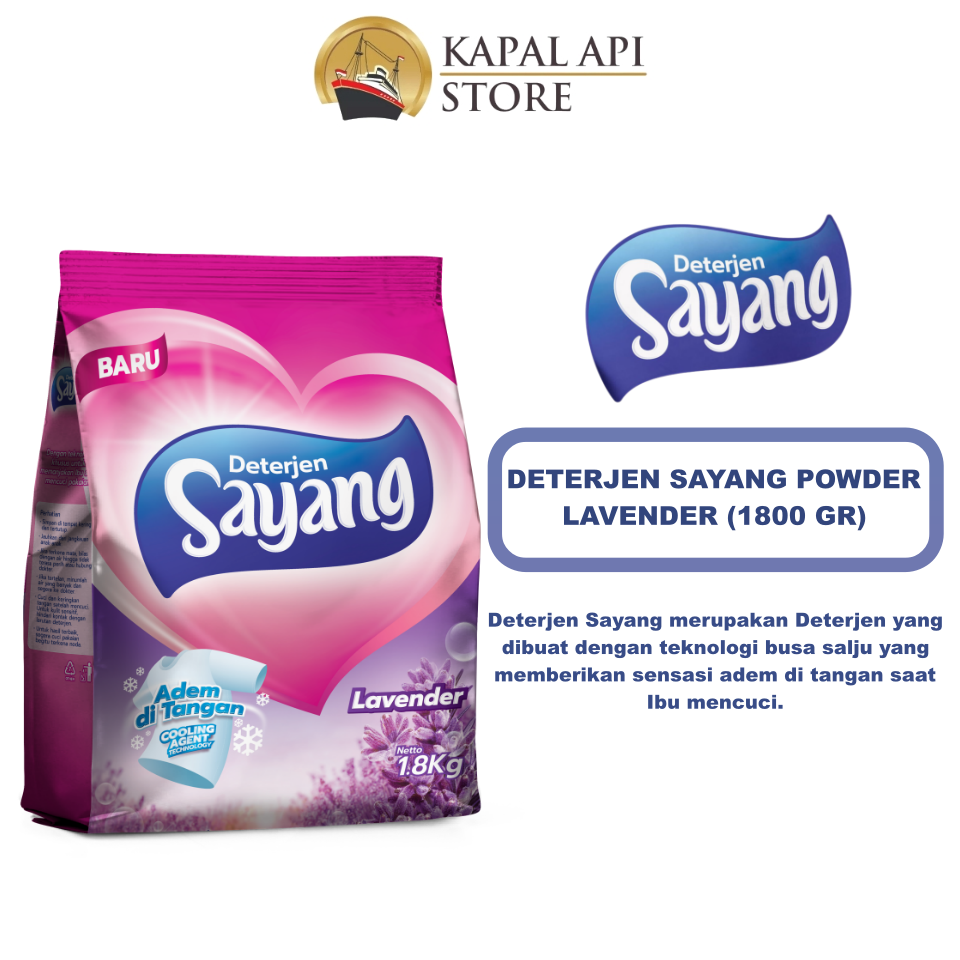 Sayang Deterjen Hijab Lavender 180GR