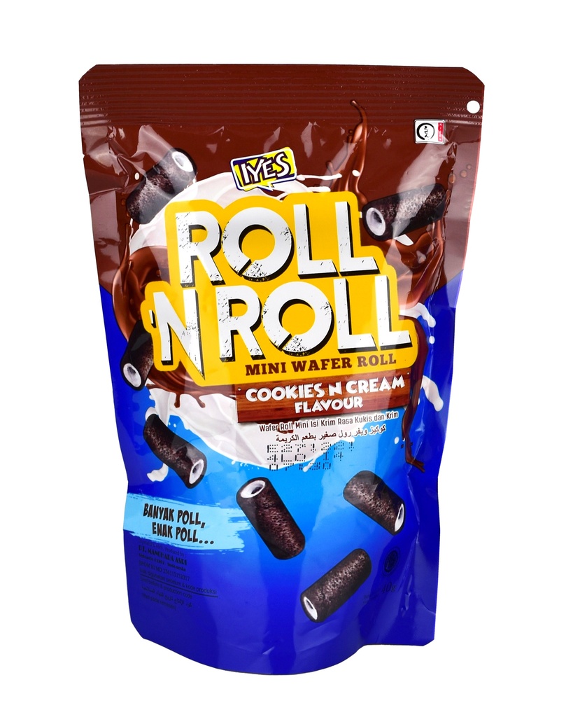 Iyes Roll N Roll Cookies & Cream 25GR
