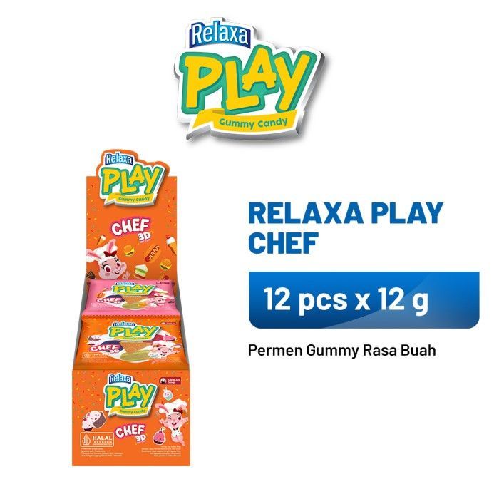 Relaxa play Gummy Candy Chef 3D 12X12GR