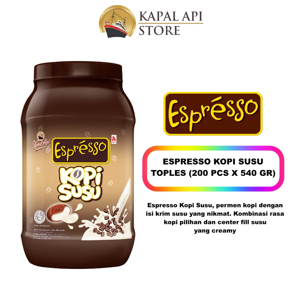 Kapal Api Espresso Kopi Susu 540GR