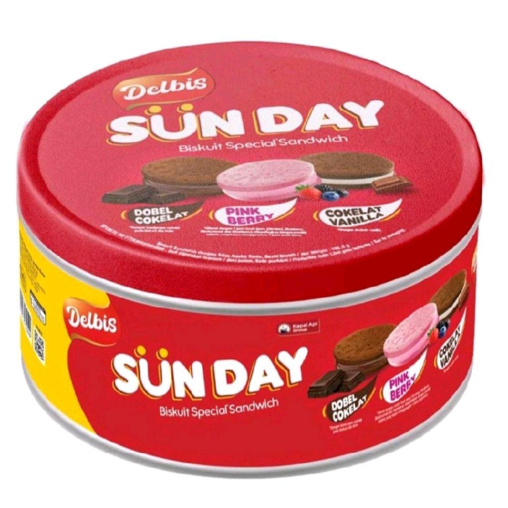 Delbis Sun Day Biskuit Special Sandwich 155GR