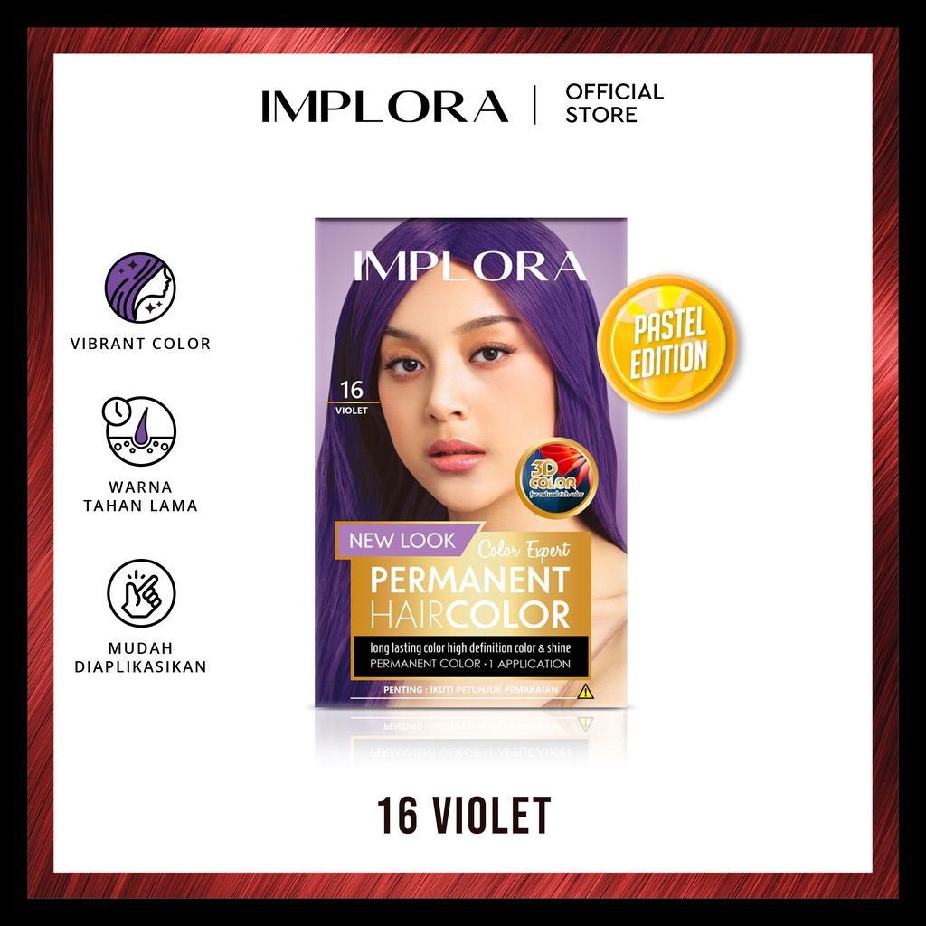 Implora Hair Color Violet 16 30ML
