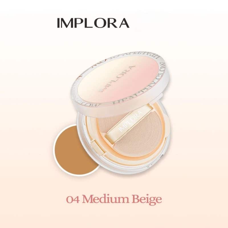 Implora Healthy Glow Cushion Medium Beige 04