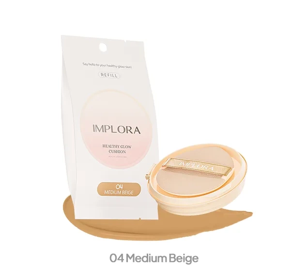 Implora Healthy Glow Cushion Ref Medium Beige 04