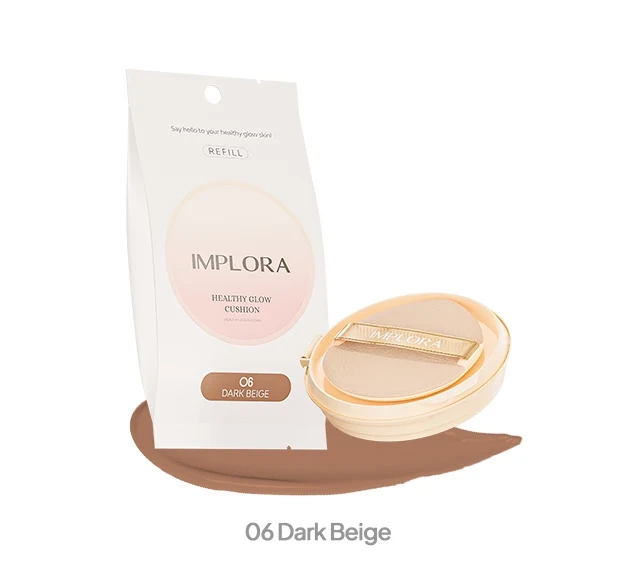 Implora Healthy Glow Cushion Ref Dark Beige 06