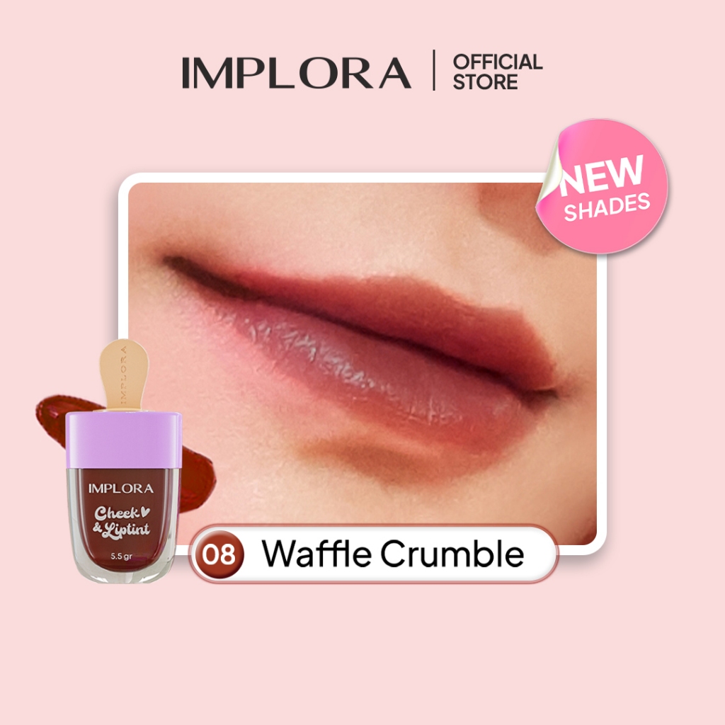 Implora Cheek & Liptint Waffle Crumble 08
