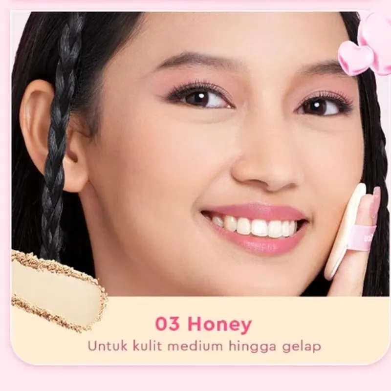 Glad2Glow Loose Powder Honey 03