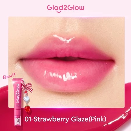 Glad2Glow Lip Serum Strawberry Glaze