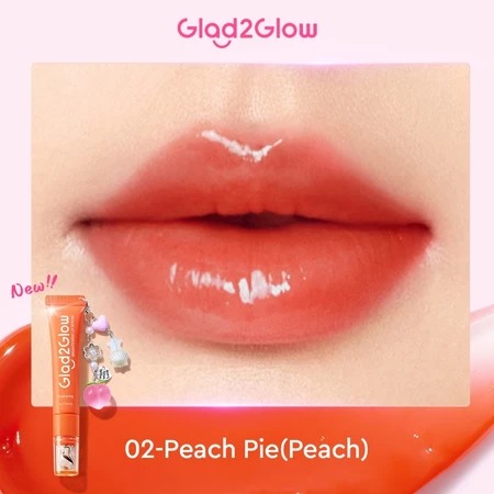 Glad2Glow Lip Serum Peach Pie