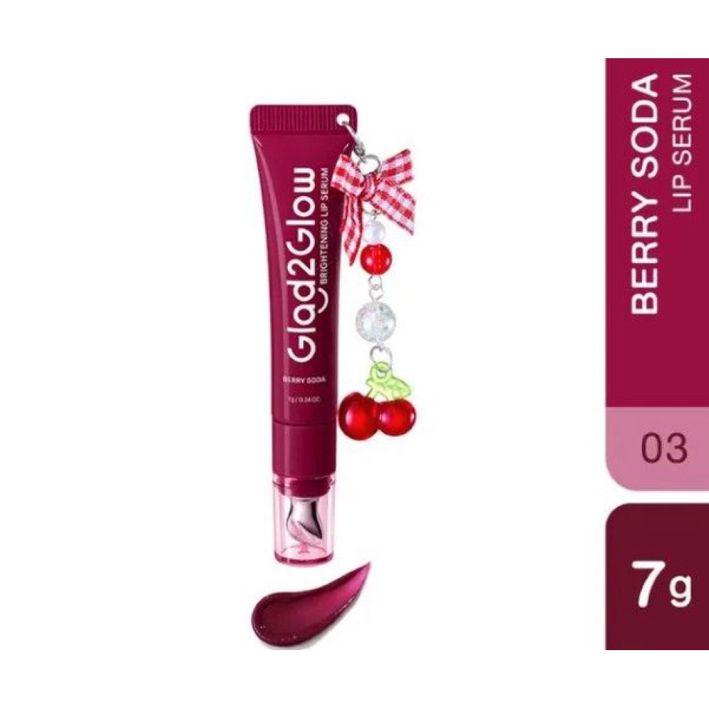 Glad2Glow Lip Serum Berry Soda