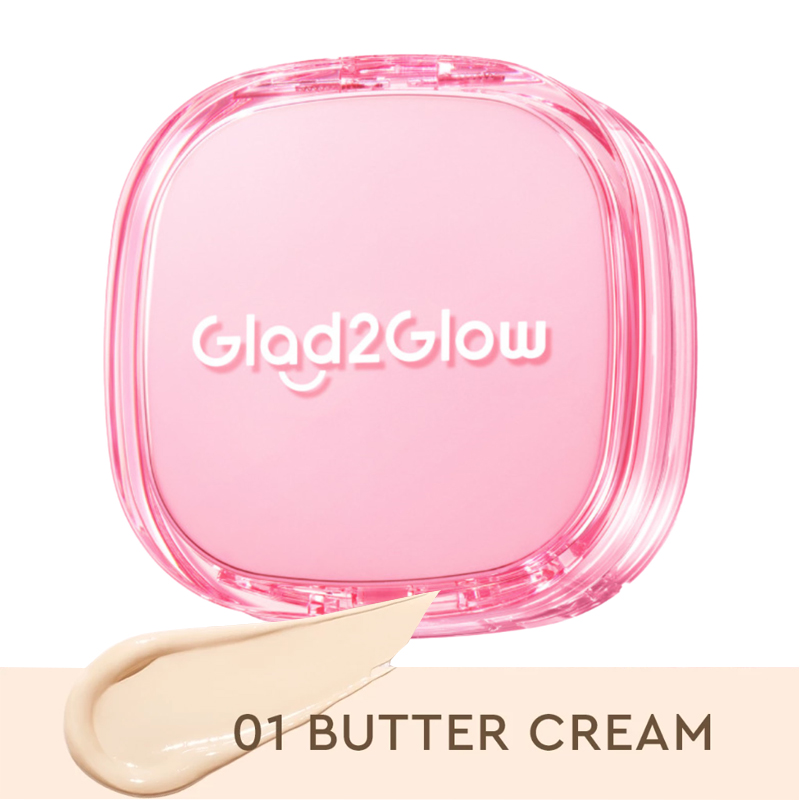Glad2Glow Glow Cushion Buttercream 01