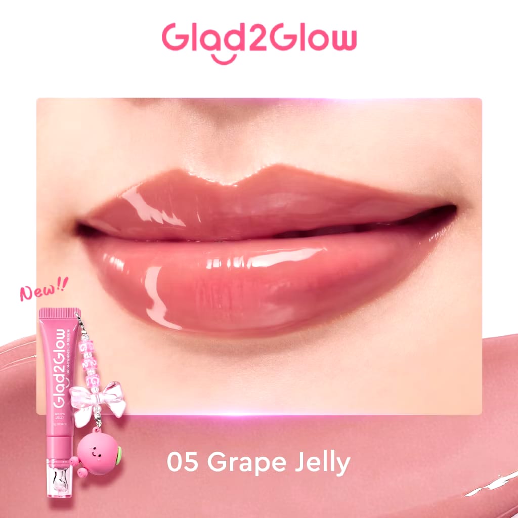 Glad2Glow Lip Serum Grape Jelly