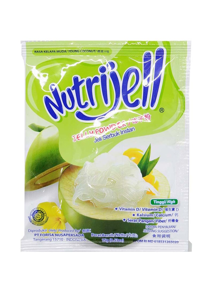 Nutrijell Jely Powder Kelapa Muda 10GR