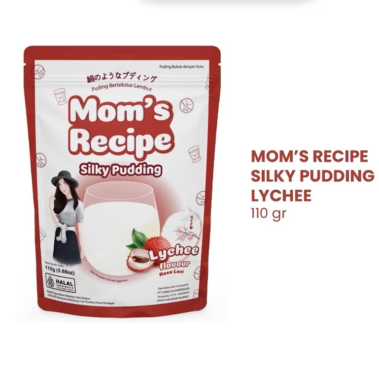 Mom's Recipe Silky Pudding Leci 110GR
