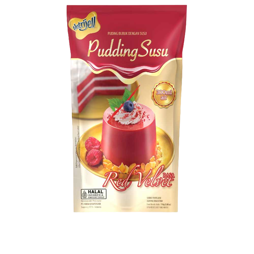 Nutrijell Puding Susu Red Velvet 110GR