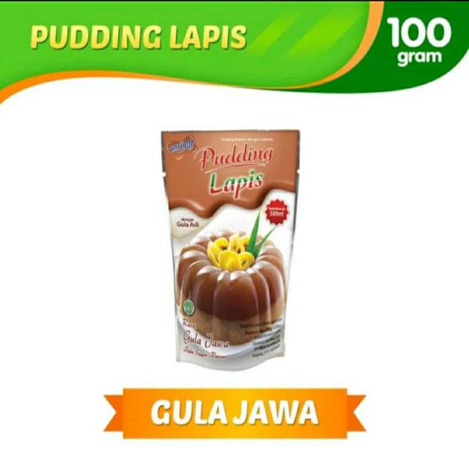 Nutrijell Puding Lapis Gula Jawa 100GR