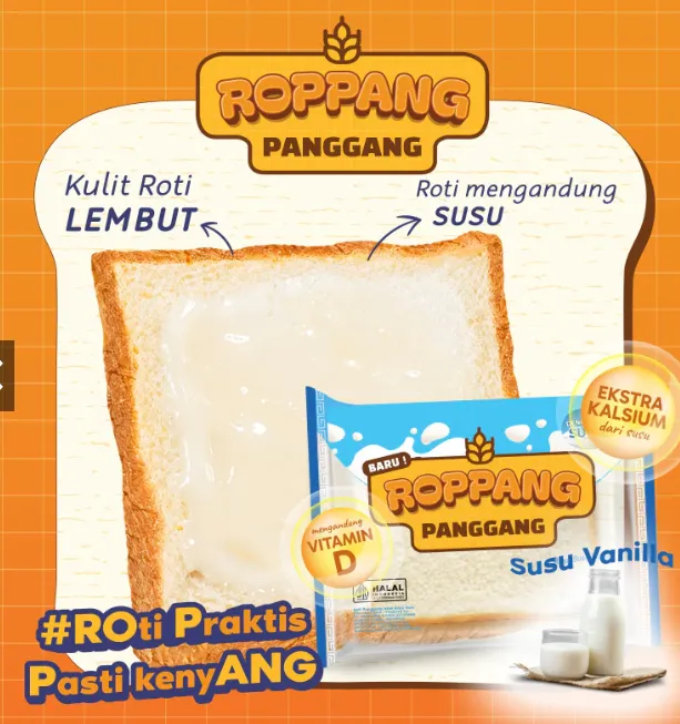Roppang Panggang Susu Vanilla 60GR