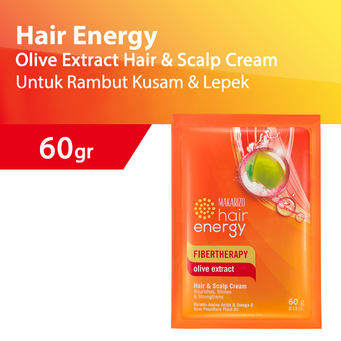 Makarizo Hair & Sclap Creambath Olive 60ML