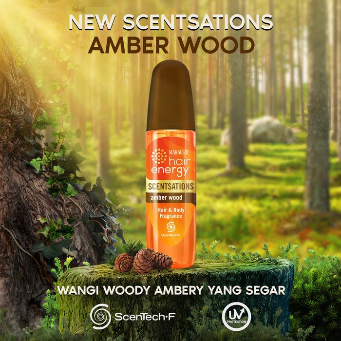 Makarizo Hair & Body Fragrance Amber Wood 100ML