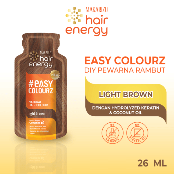 Makarizo Hair Colour Light Brown 26ML