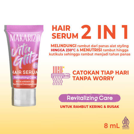 Makarizo Vitaglitz Hair Serum Revitalizing Care 8ML