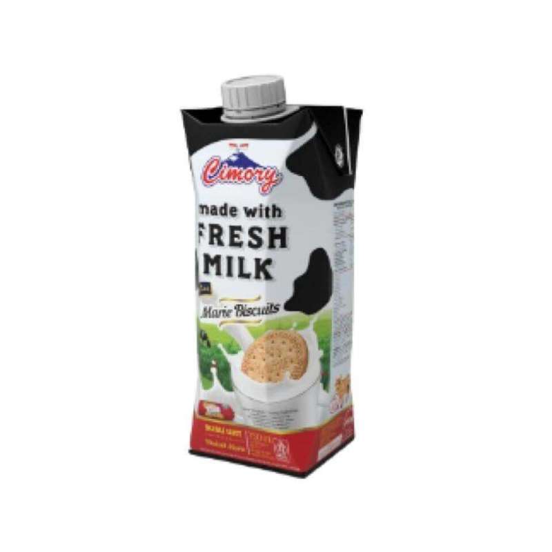 Cimory UHT Fresh Milk Marie Biscuits 750ML