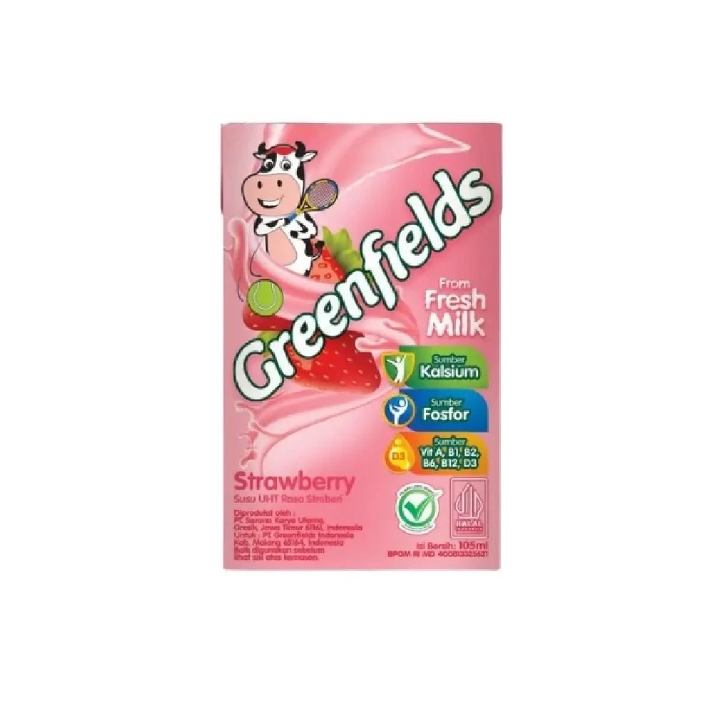 Greenfields UHT Strawberry 105ML