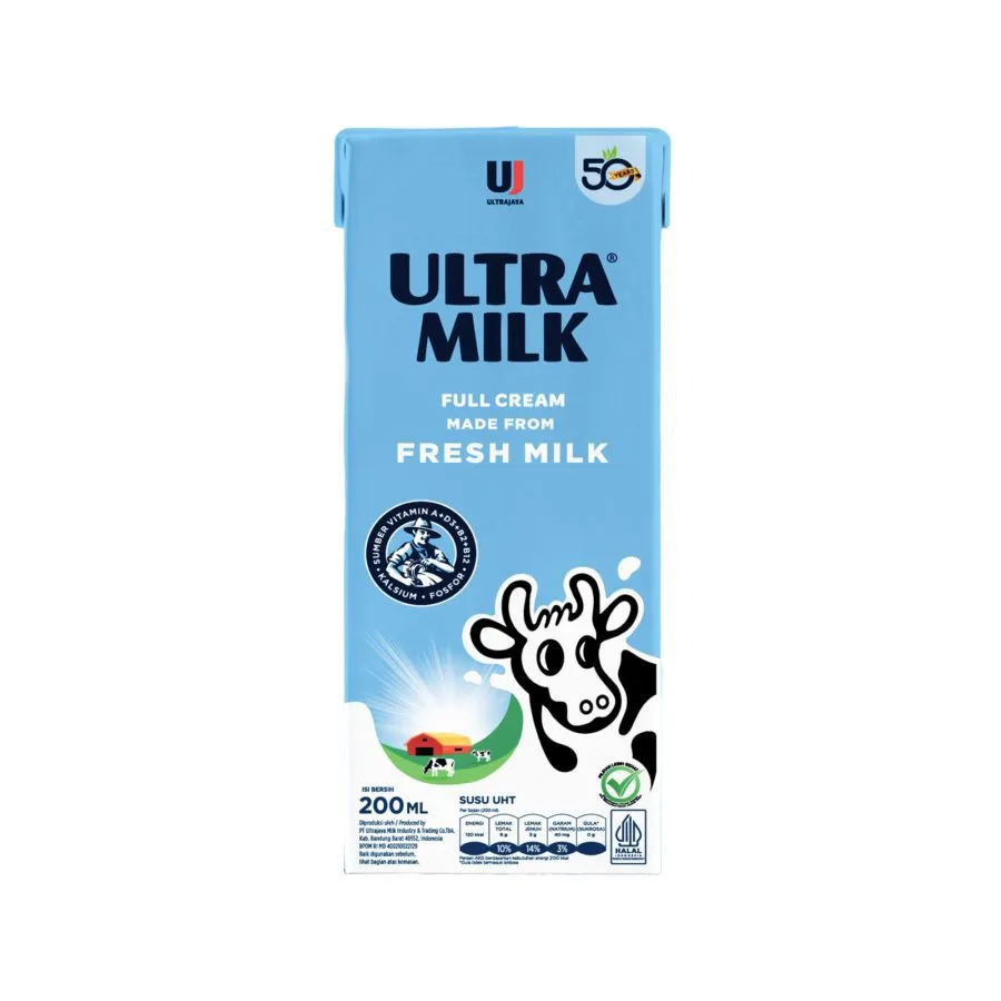 Ultra Milk UHT Full Cream 200ML