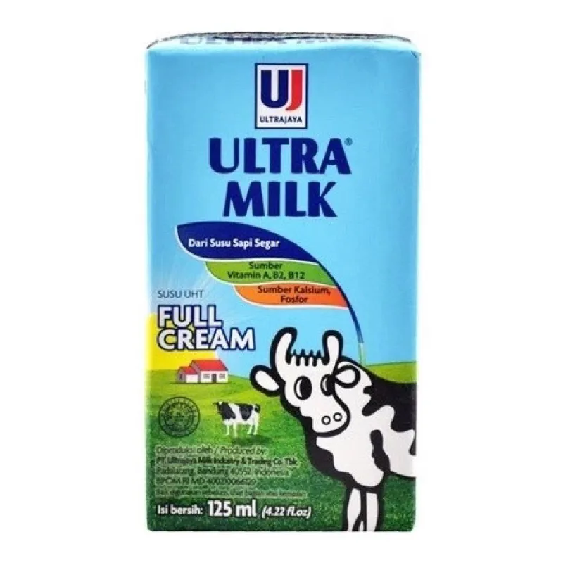 Ultra Milk UHT Full Cream 125ML