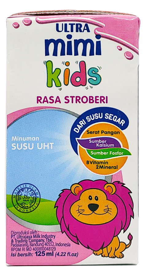 Ultra Mimi Kids UHT Stroberi 125ML