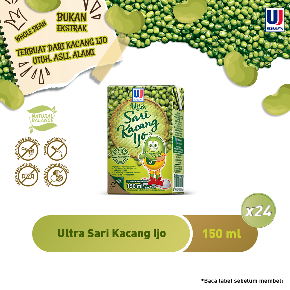 Ultra Sari Kacang Ijo 150ML