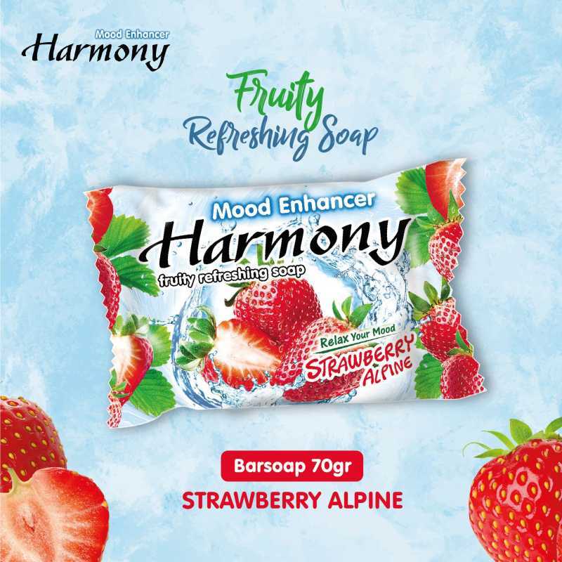 Harmony Bar Strawberry Alpine 70GR