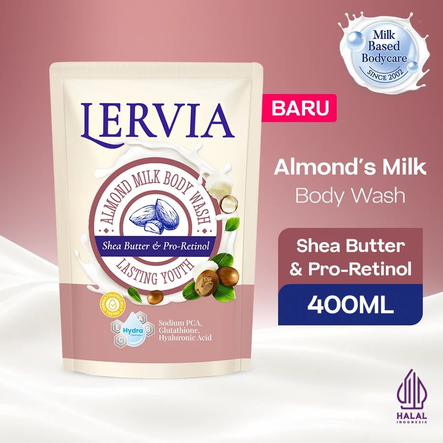 Lervia Body Wash Shea Butter & Pro-Retinol 400GR