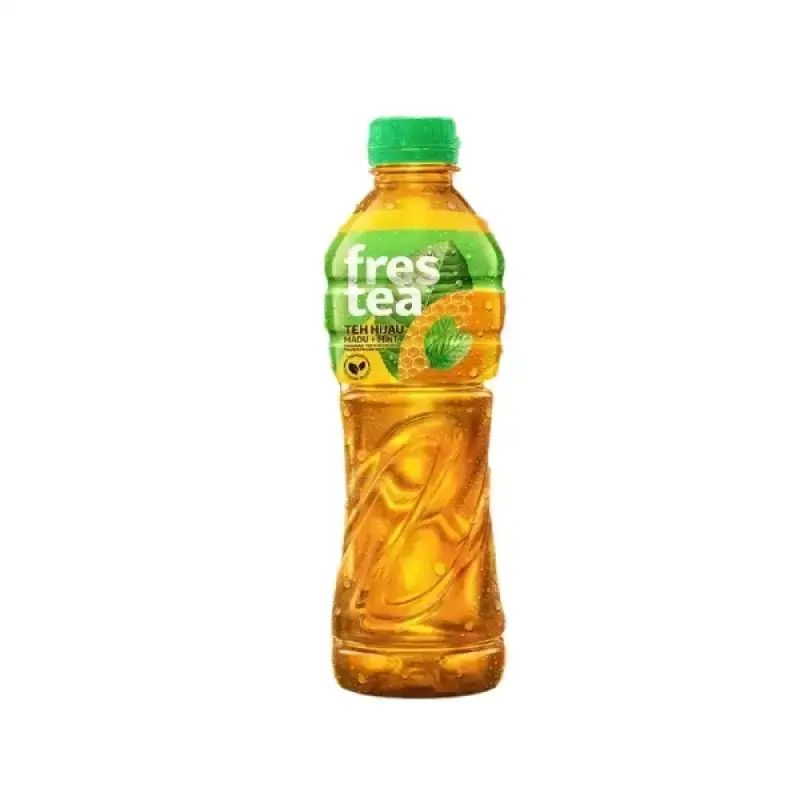Frestea Teh Hijau Madu + Mint Btl 350ML