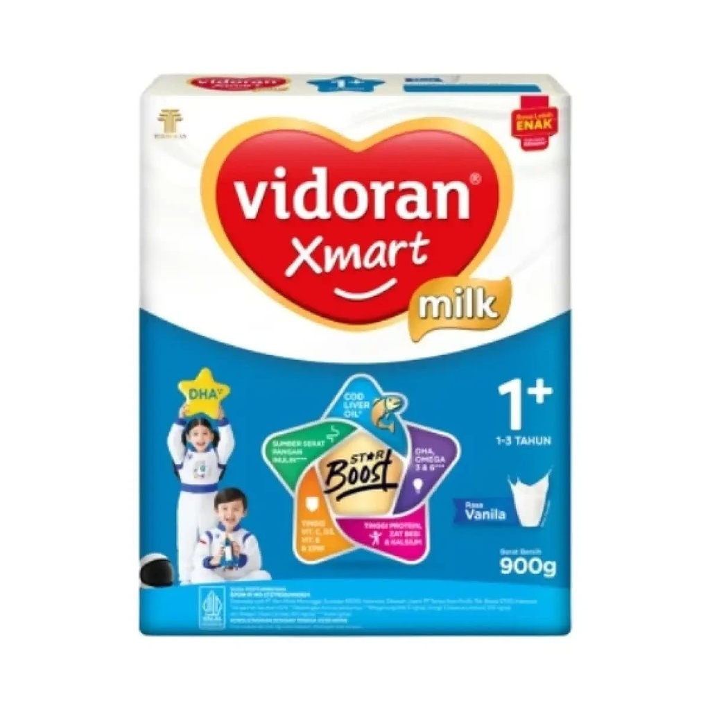 Vidoran Xmart Rasa Vanila 1+ 900GR