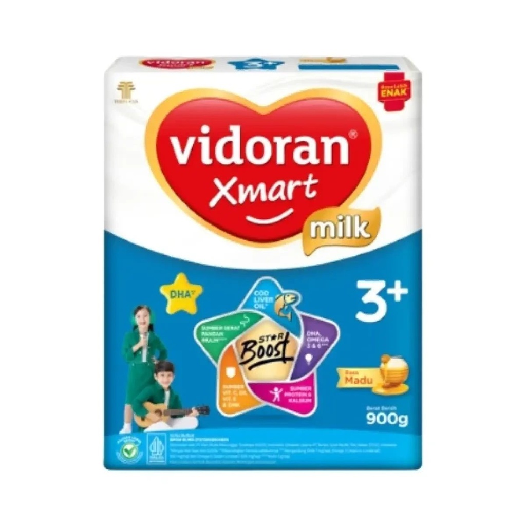 Vidoran Xmart Rasa Madu 3+ 900GR