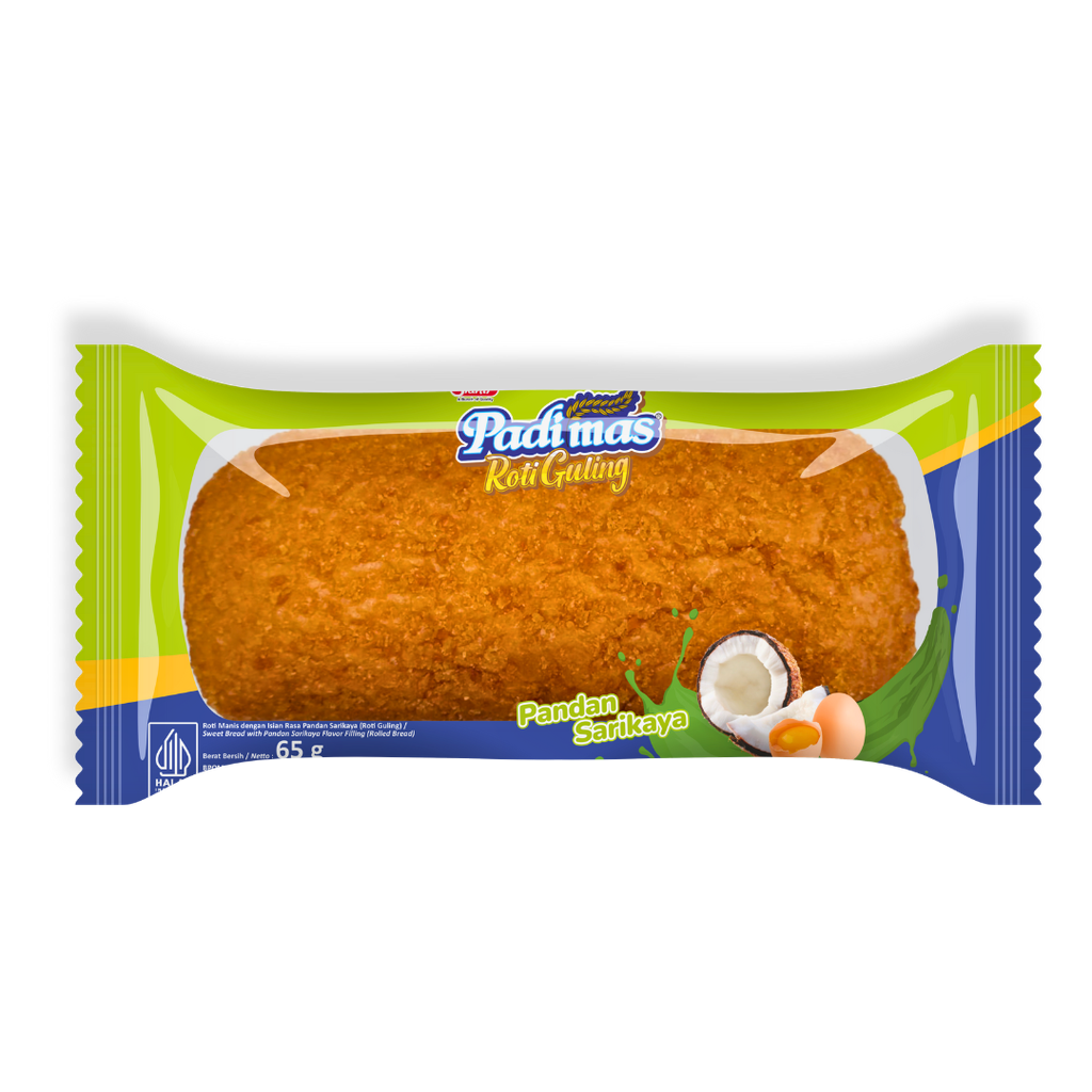 Padimas Roti Guling Pandan Sarikaya 55GR