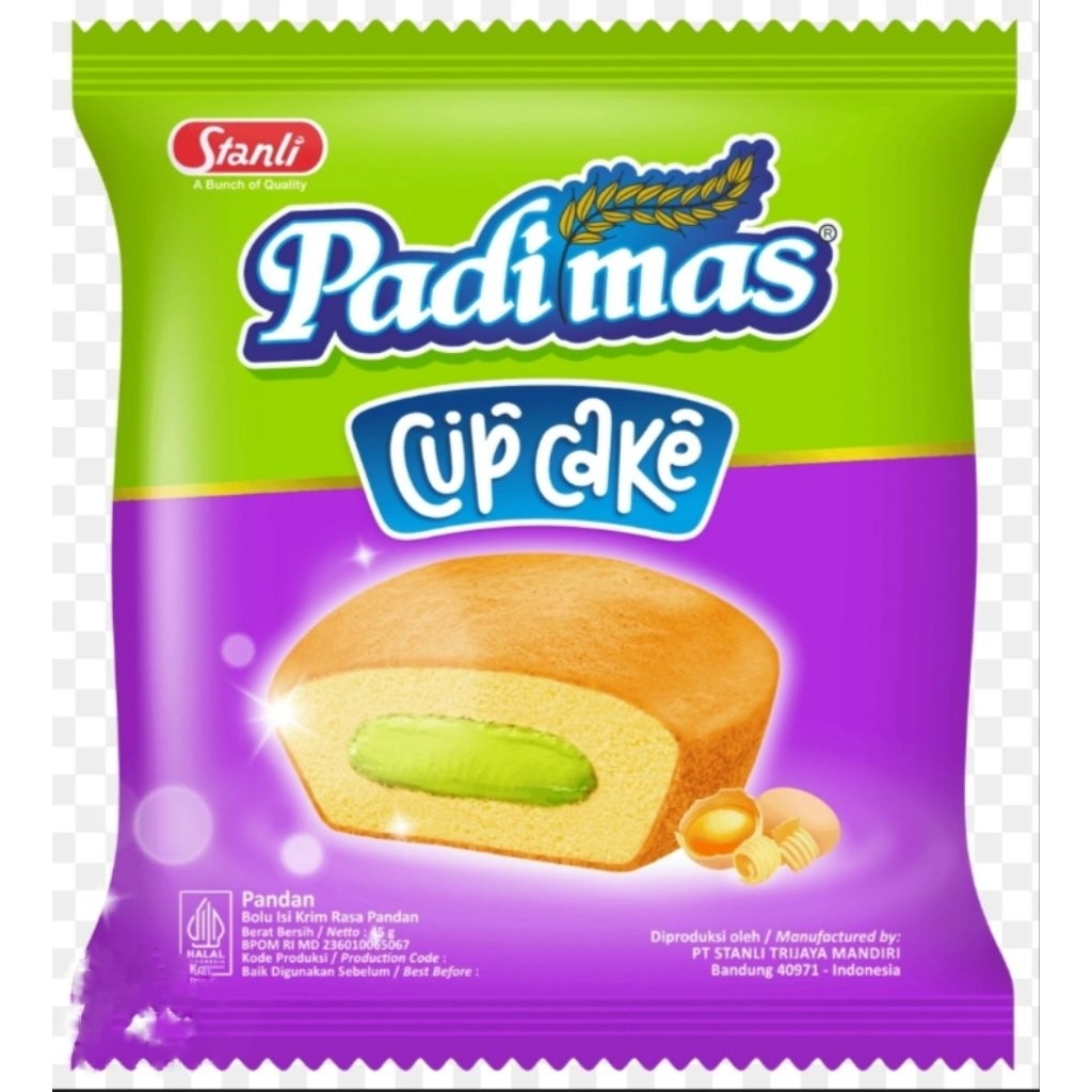 Padimas Cup Cake Pandan 40GR