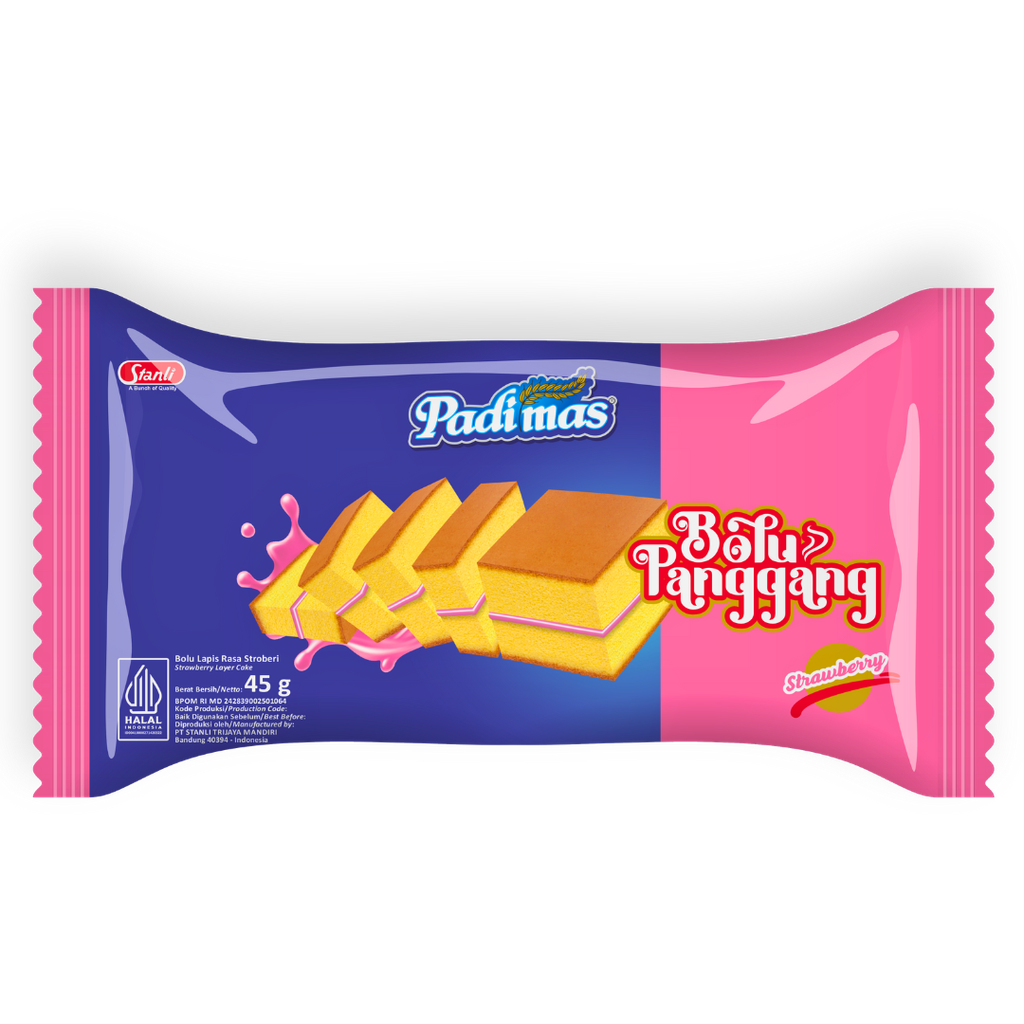 Padimas Bolu Panggang Strawberry 40GR