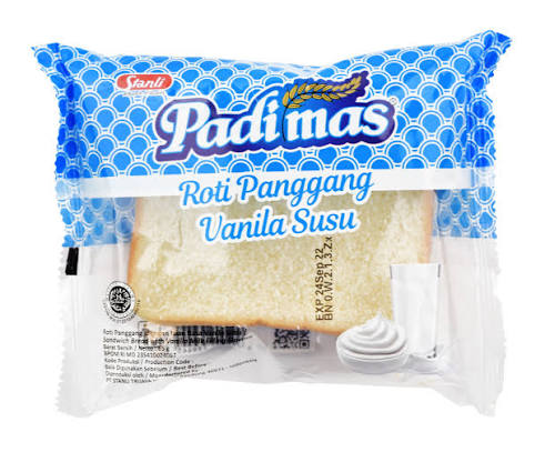 Padimas Roti Panggang Vanilla Susu 60GR