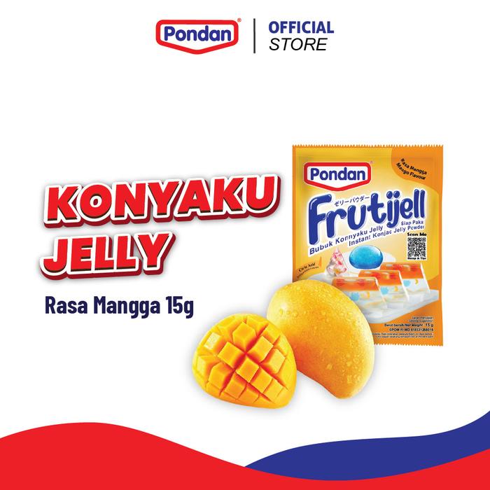 Pondan Fruitijell Mangga Flavour 15GR