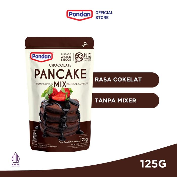 Pondan Pancake Mix Chocolate 125GR