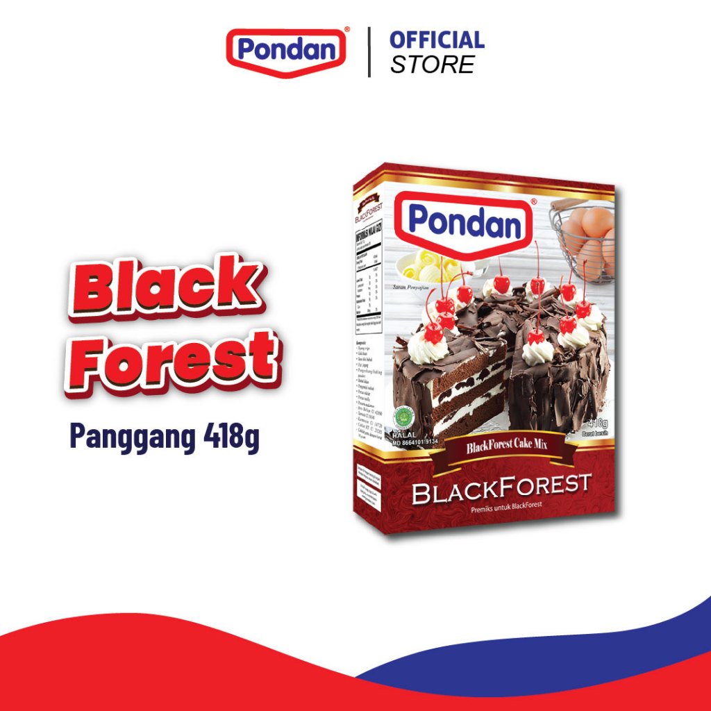 Pondan Black Forest 418GR
