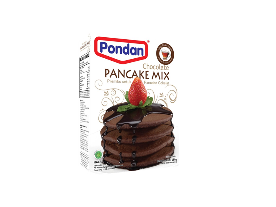 Pondan Pancake Mix Chocolate 250GR