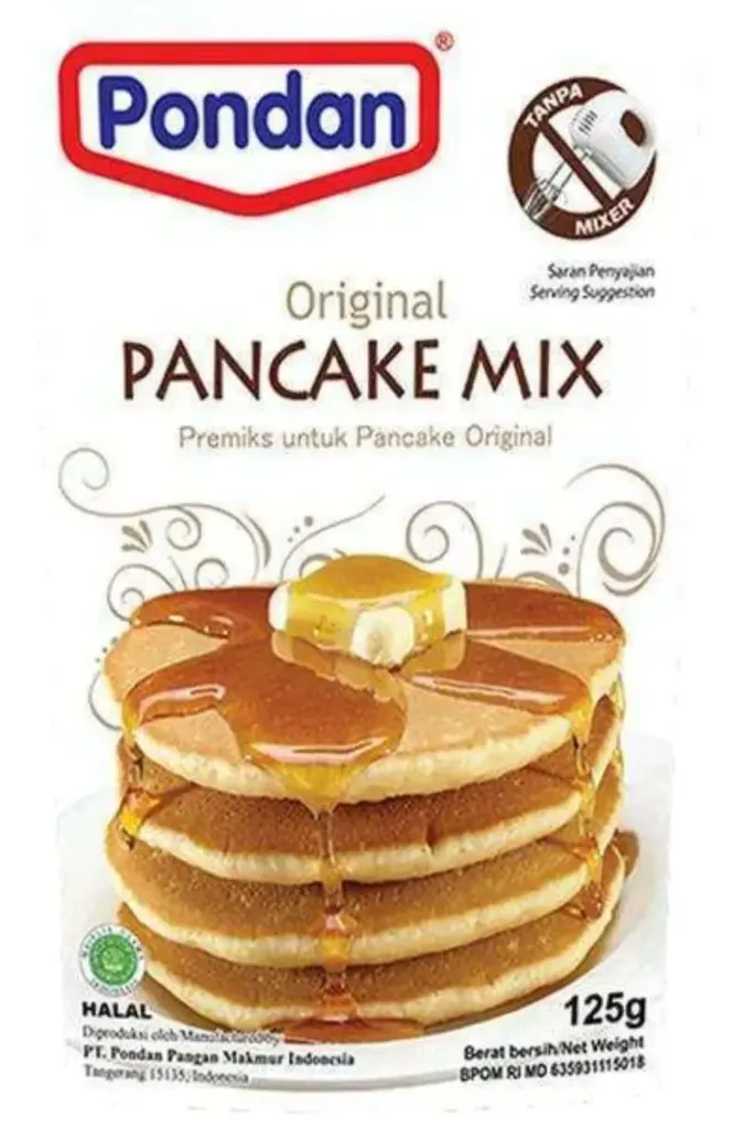 Pondan Pancake Mix Original 125GR