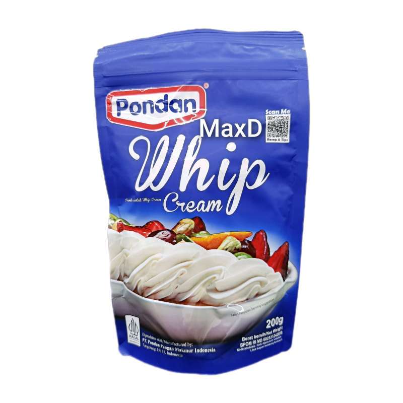Pondan whip Cream 200GR
