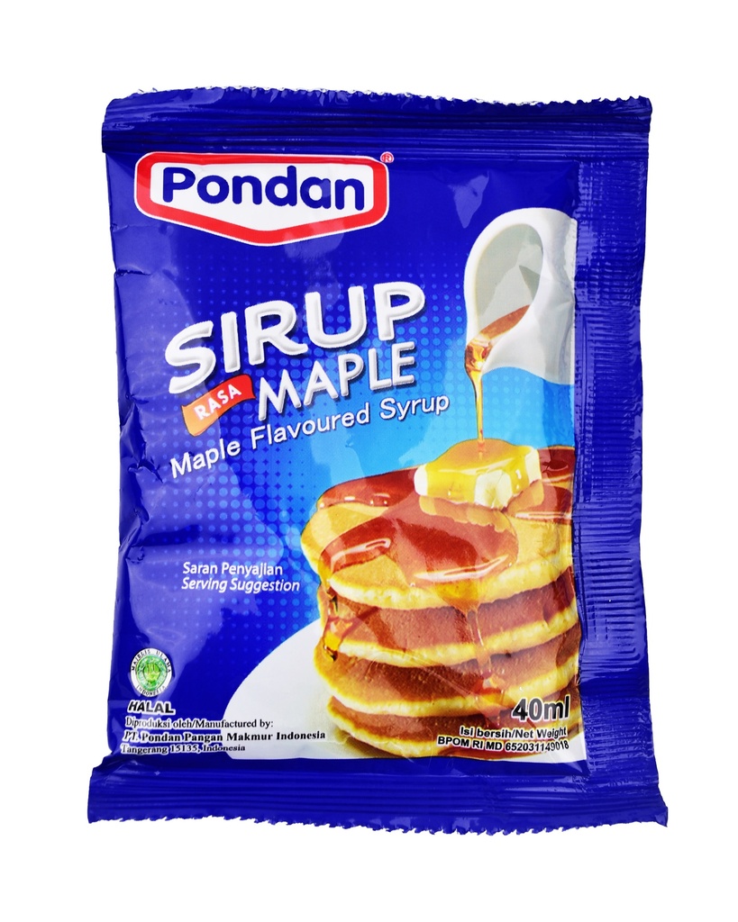 Pondan Sirup Maple 40ML