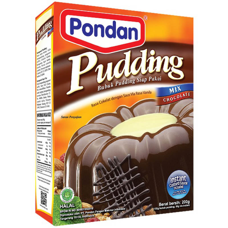 Pondan Pudding Cokelat 200GR